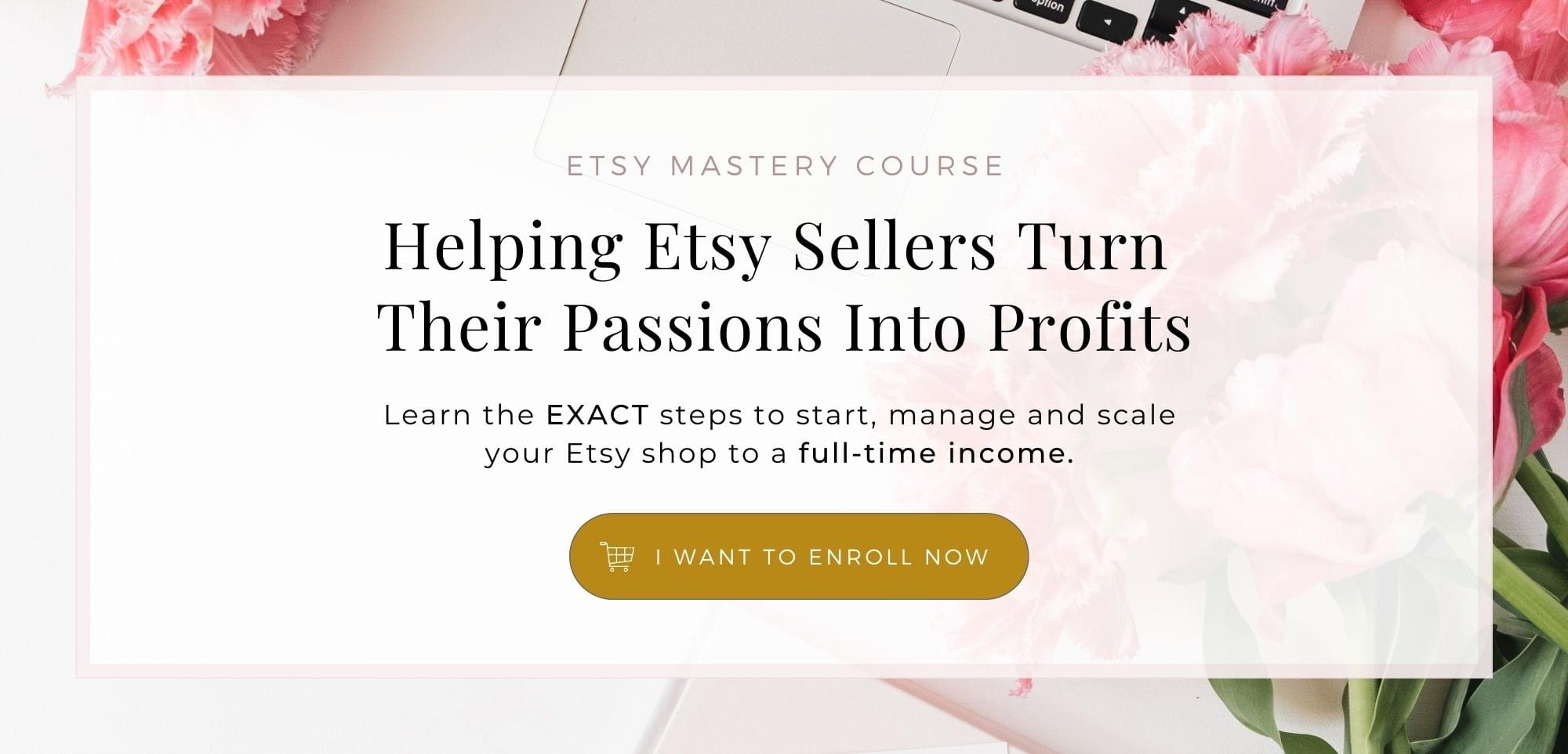 Etsy Mastery Course